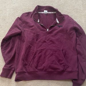Victoria’s Secret pink quarter zip